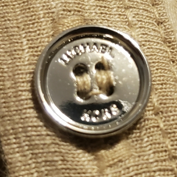 Michael Kors V-Neck Lightweight Cardigan - Picture 7 of 7